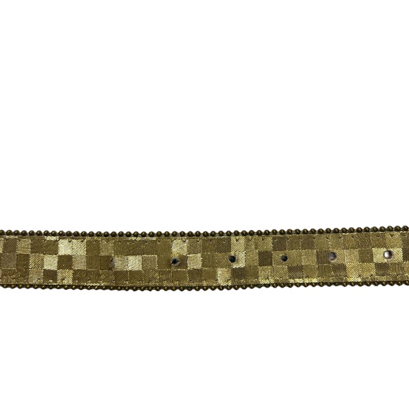 Elite Belt ~ Vintage Gold Belt ~ Measurements Pictured - Picture 4 of 16